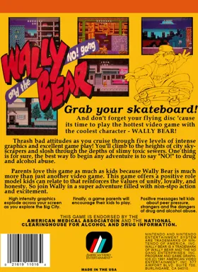 Wally Bear and the No! Gang (USA) (Beta) (Unl) box cover back